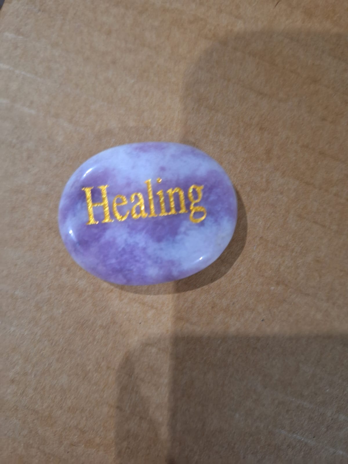 Palm Stone + word Engraving ~ Mixed Variants