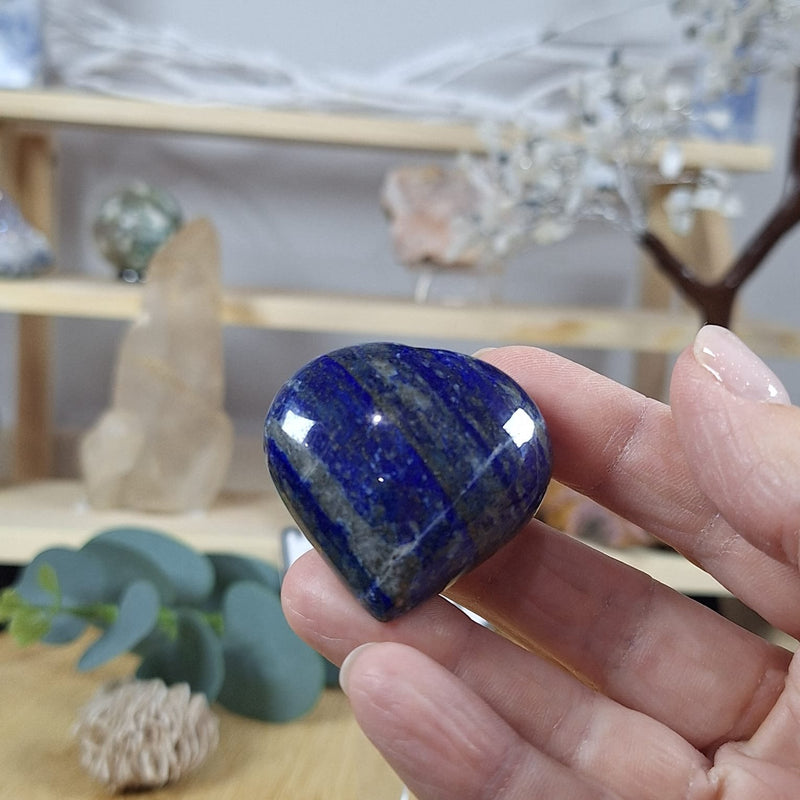 Lapis Lazuli heart