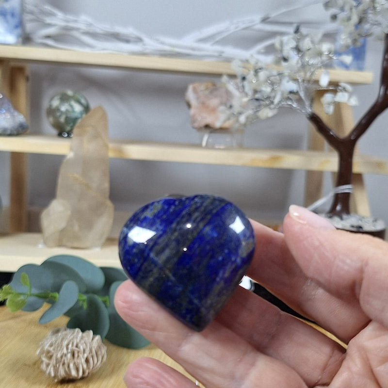 Lapis Lazuli heart