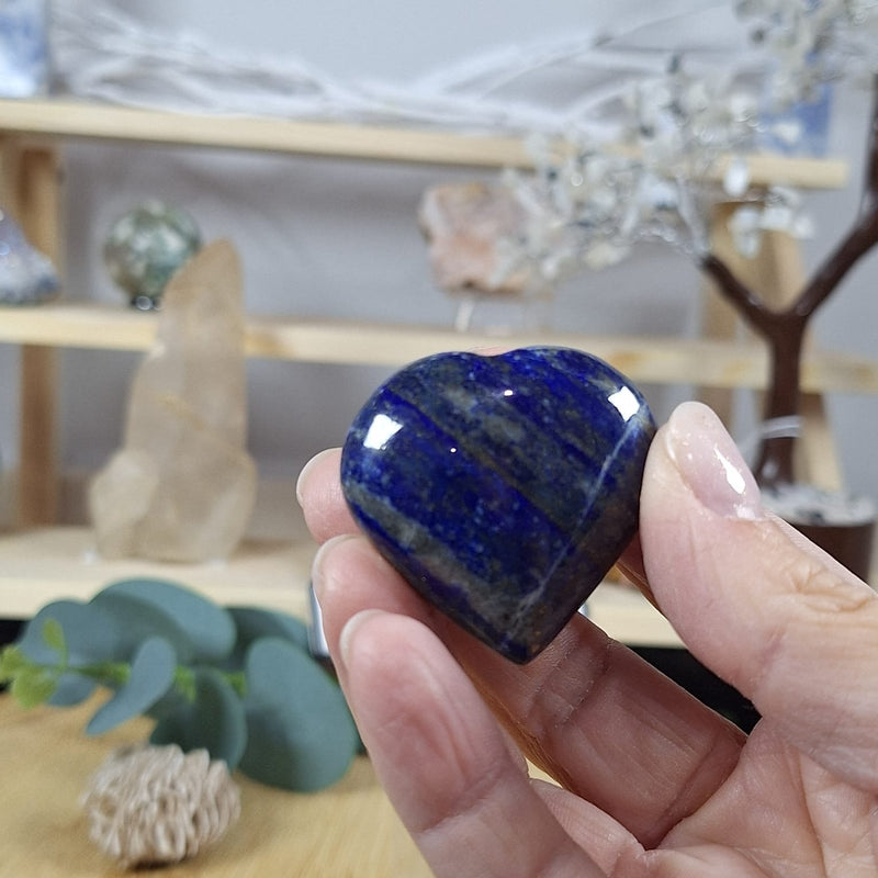 Lapis Lazuli heart