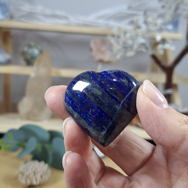 Lapis Lazuli heart