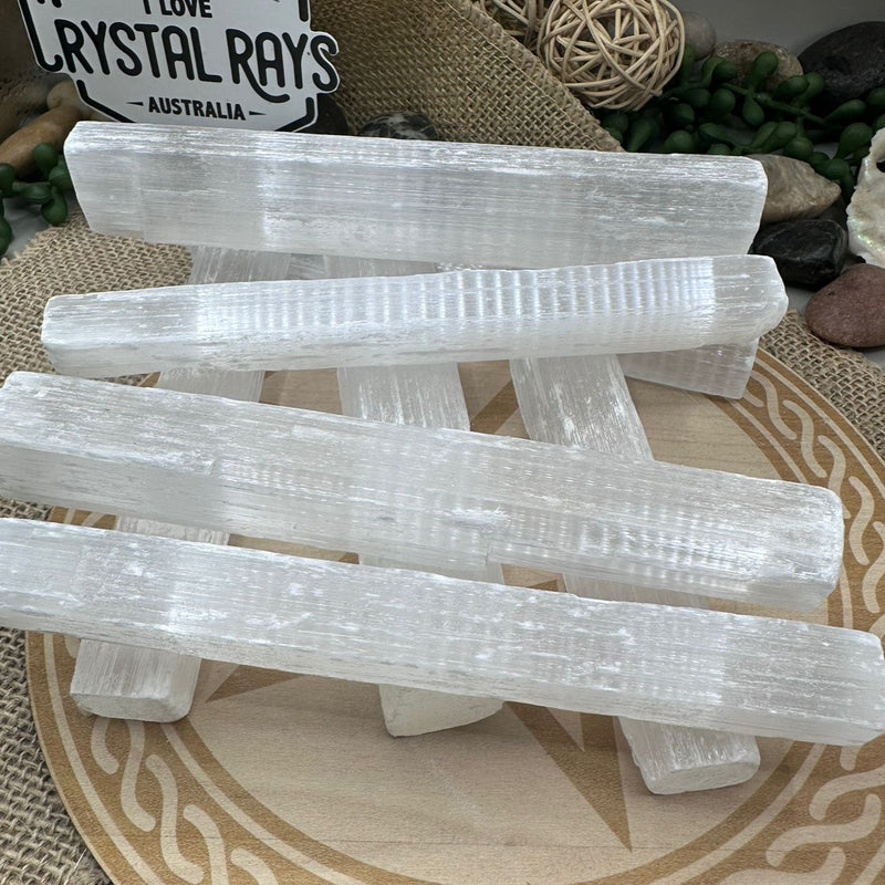 selenite flat stick