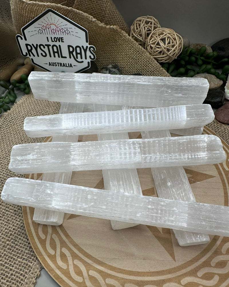 selenite flat stick