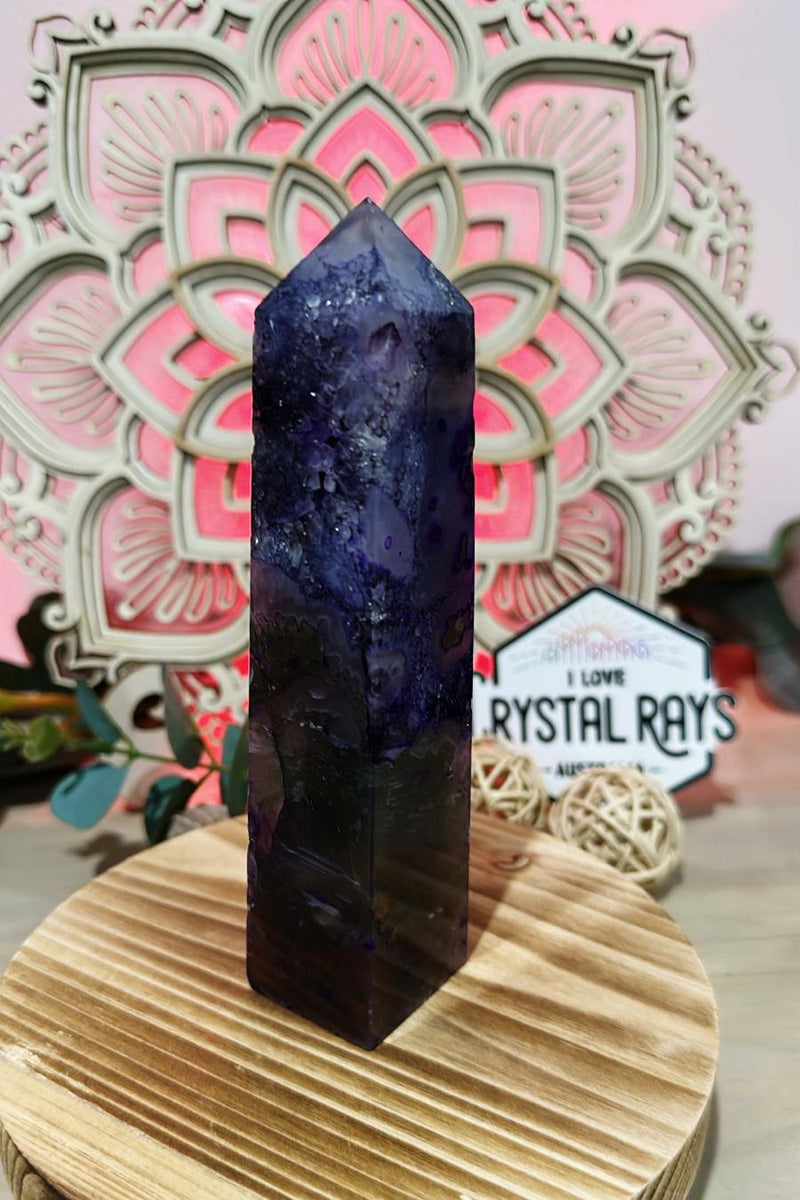 Purple Moss Agate