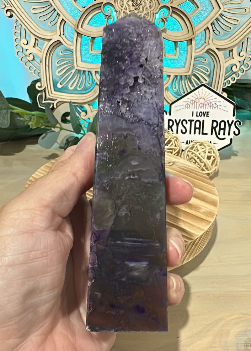 Purple Moss Agate