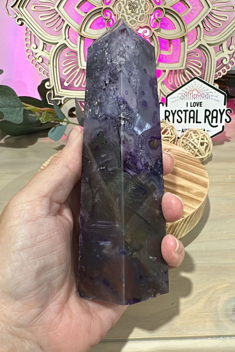 Purple Moss Agate