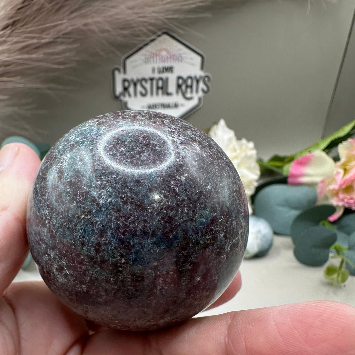 Ruby + Fuchsite & kyanite