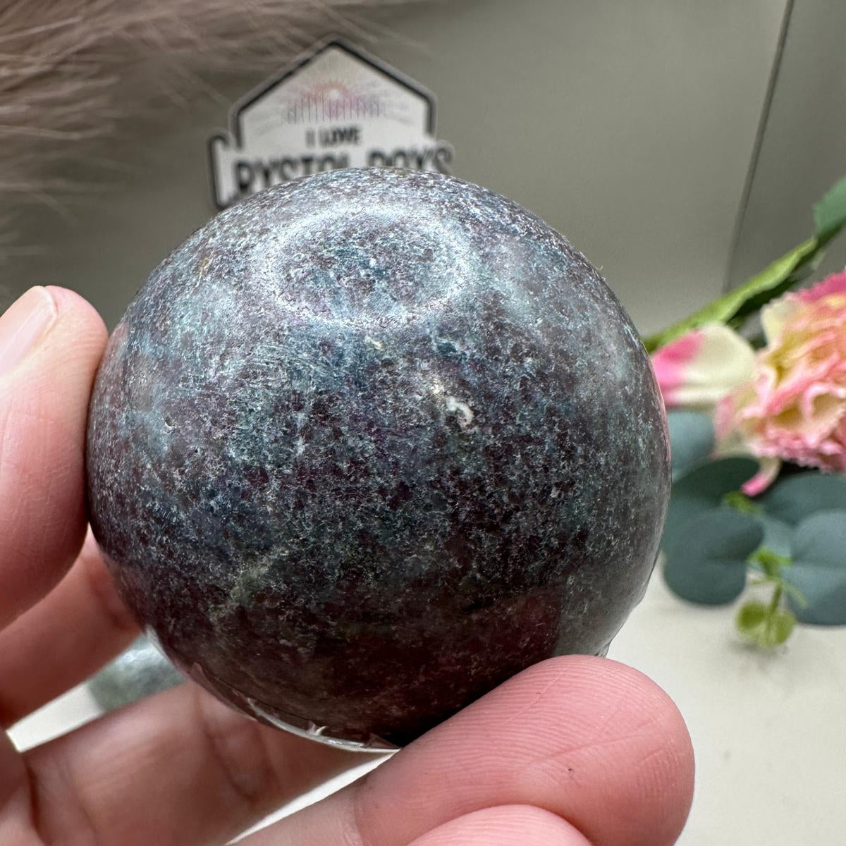 Ruby + Fuchsite & kyanite