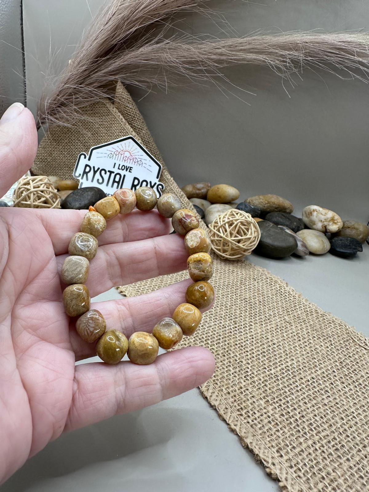 Camel Jasper ~ Bracelet 9mm