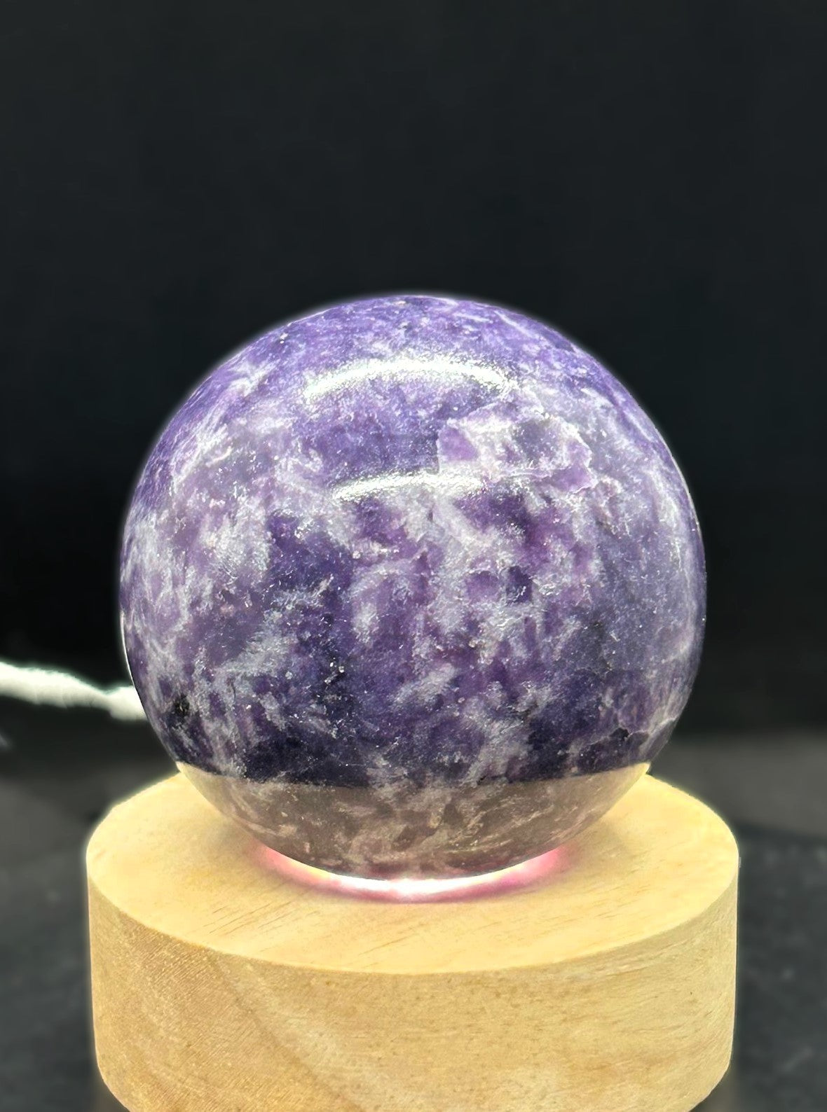 Lepidolite Sphere 215g
