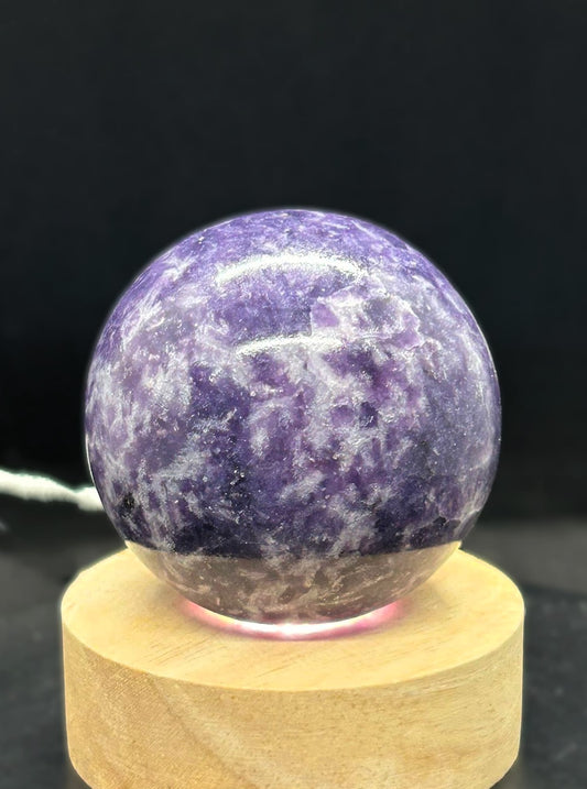 Lepidolite Sphere 215g