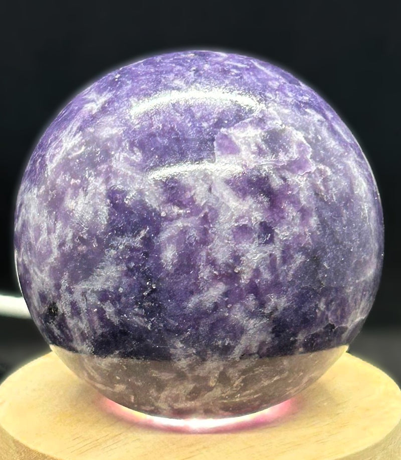 Lepidolite Sphere