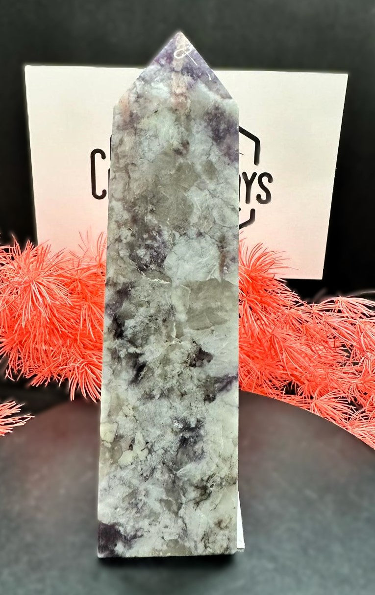 Pink Tourmaline in mica Tower