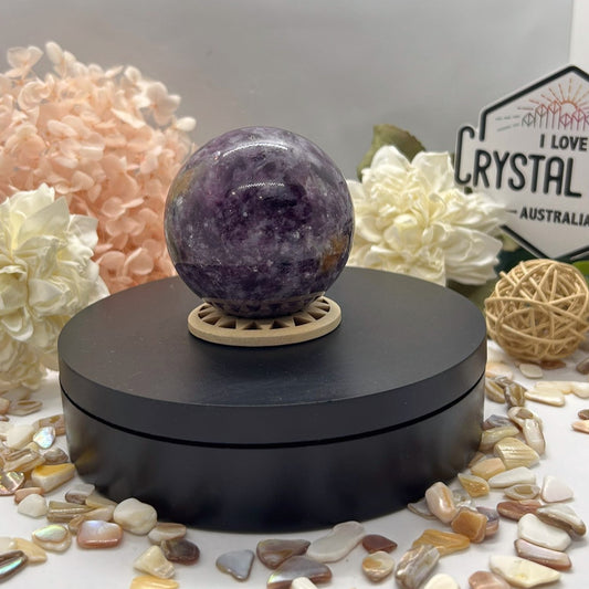 Purple Mica Sphere 322g