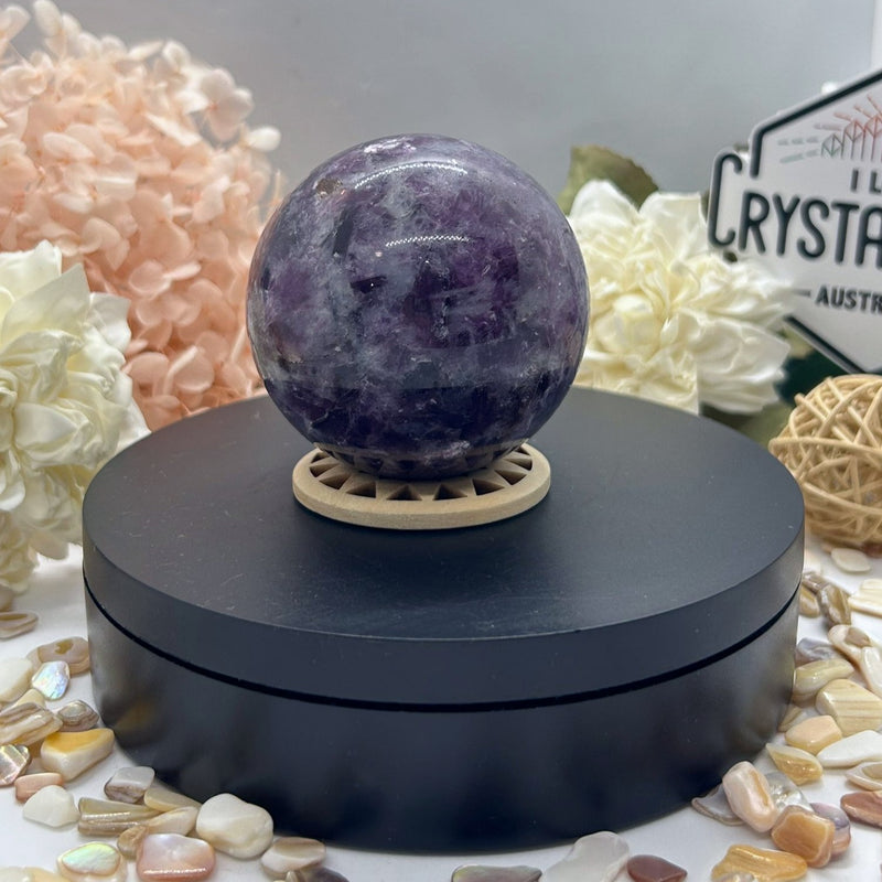 Purple Mica Sphere