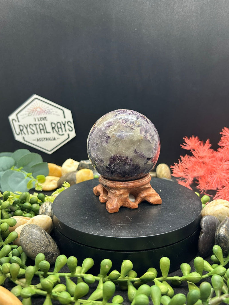 Purple Mica Sphere