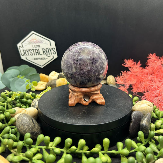 Purple Mica Sphere 404g