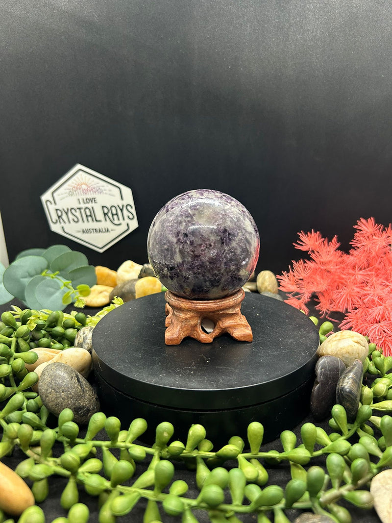 Purple Mica Sphere