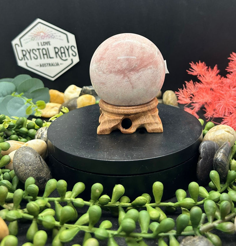 Pink Jade Sphere