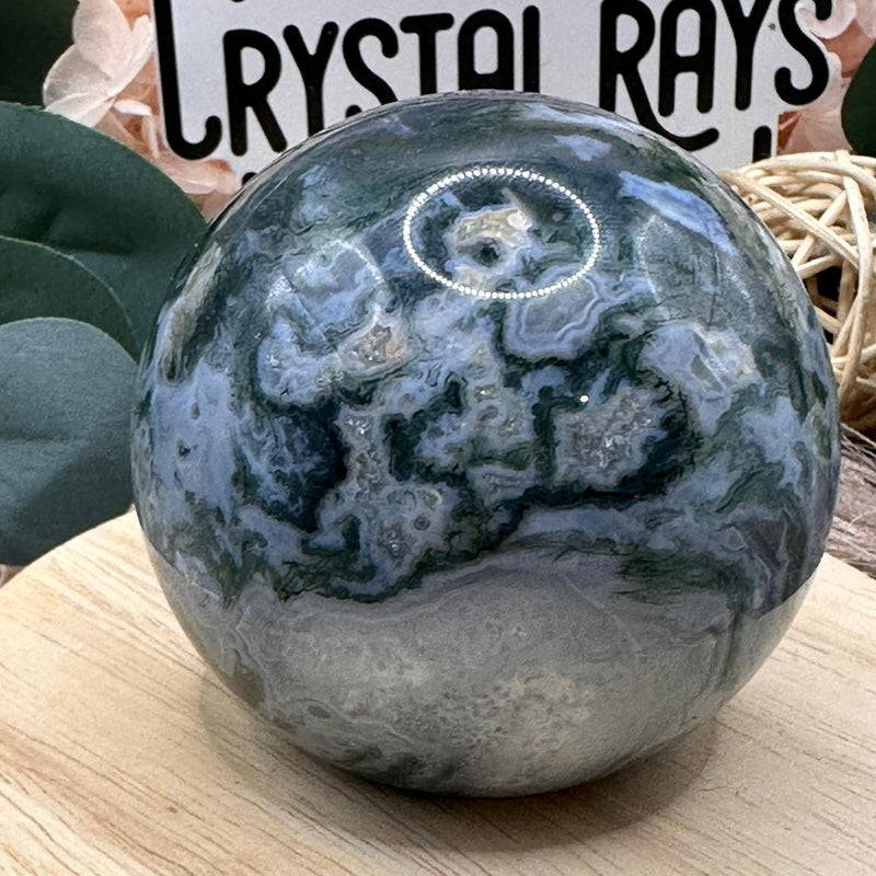 Moss Agate Sphere