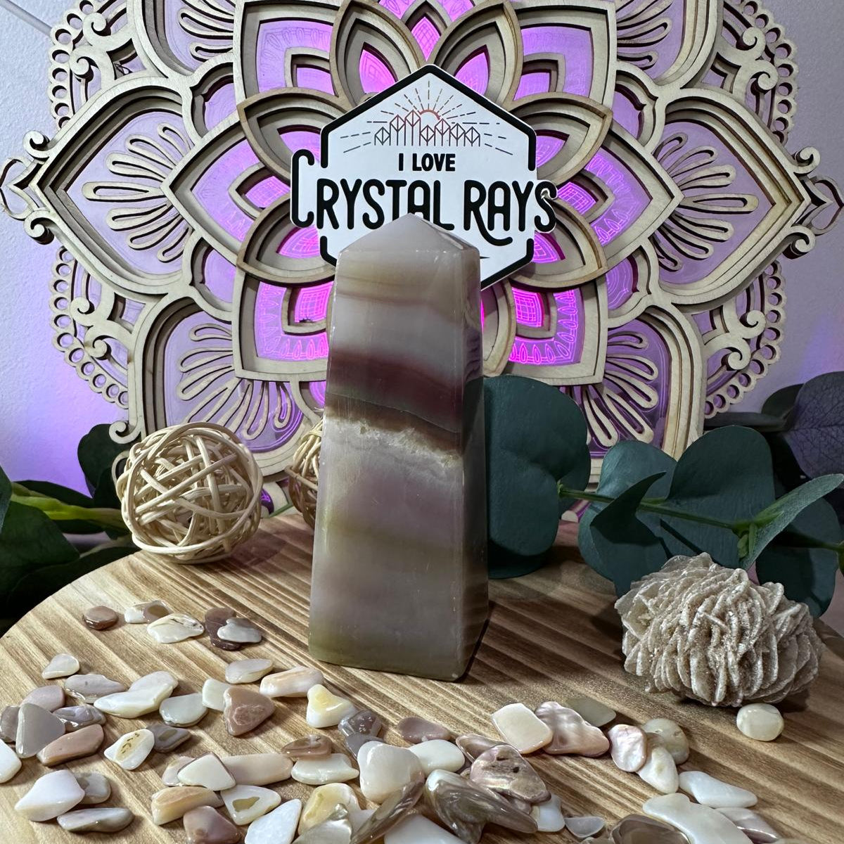 Onyx Pink Banded