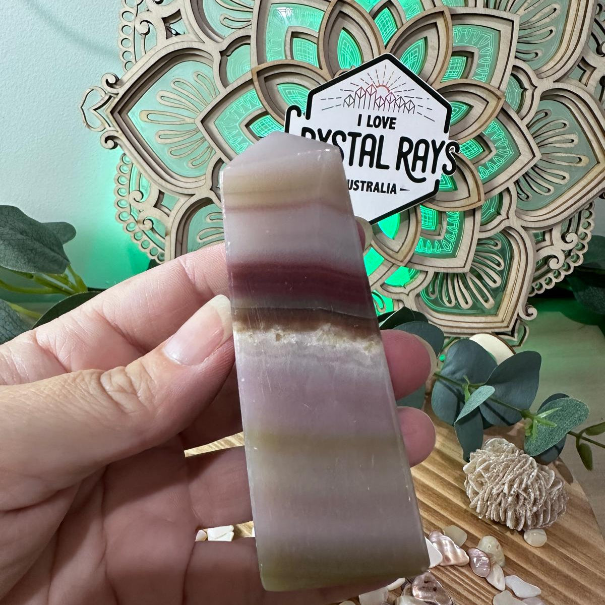 Onyx Pink Banded