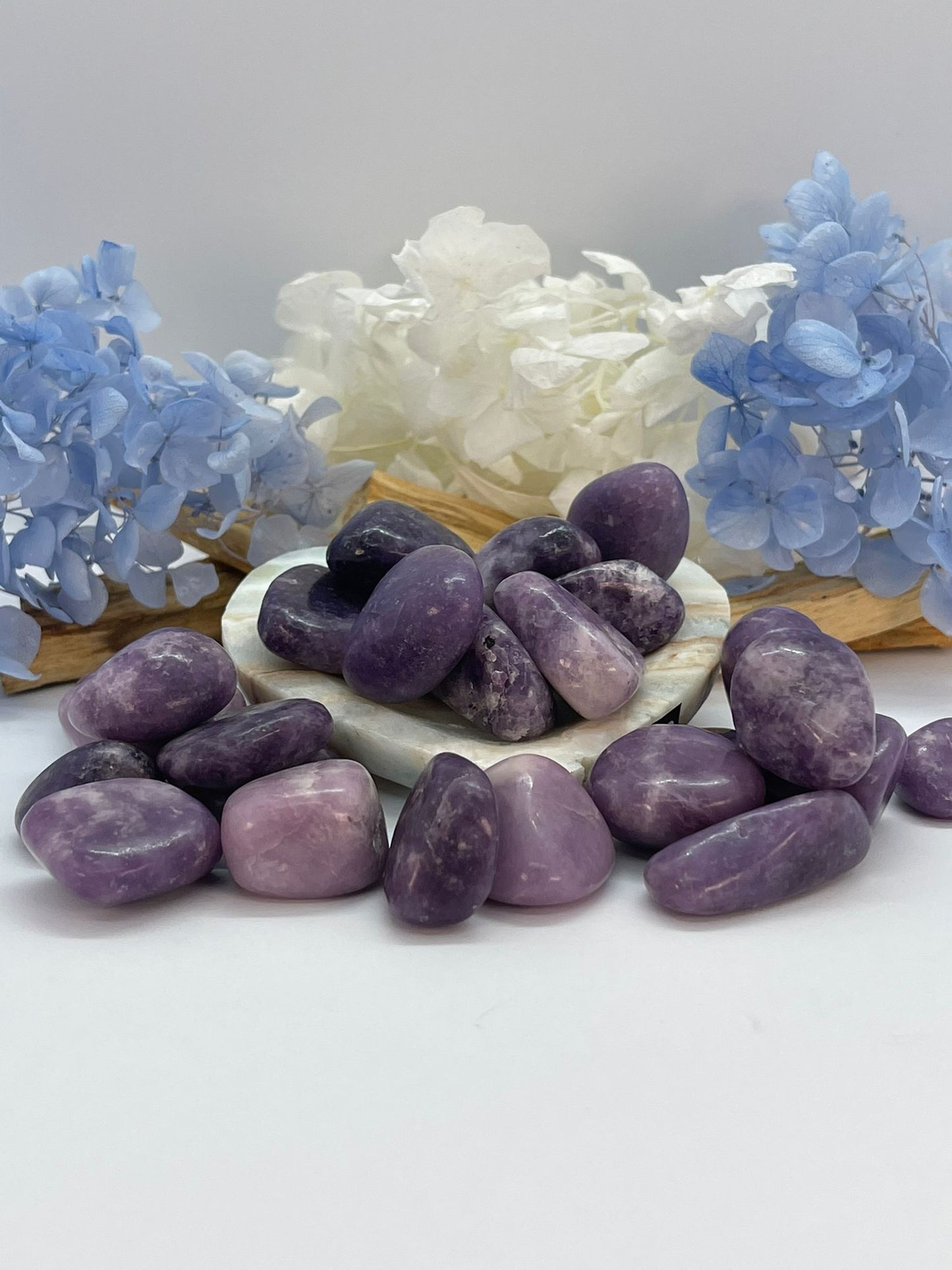 Lepidolite Tumbles
