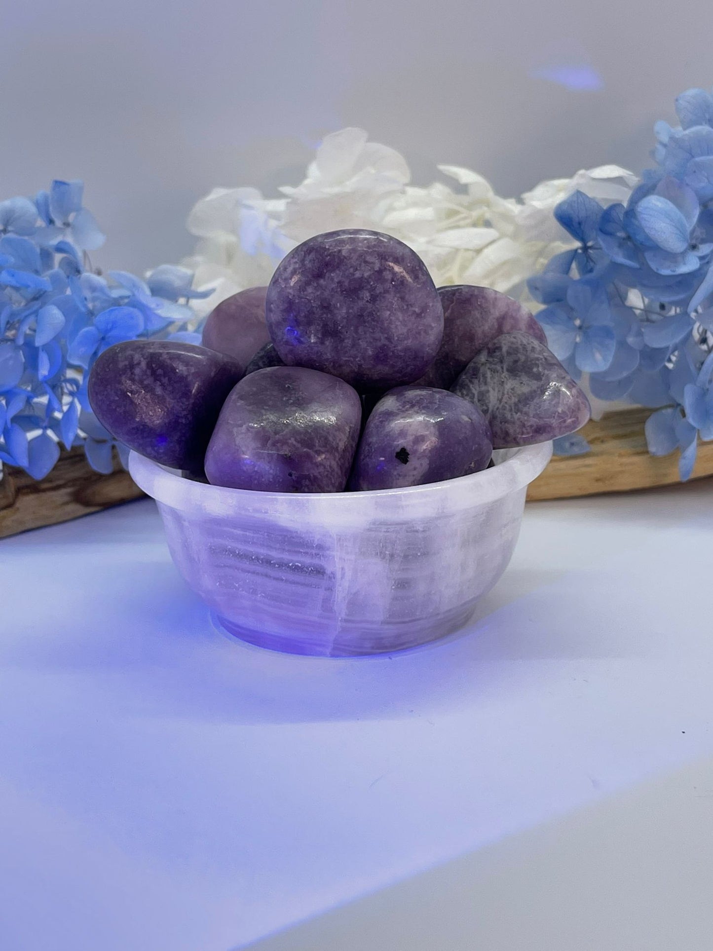 Lepidolite Tumbles