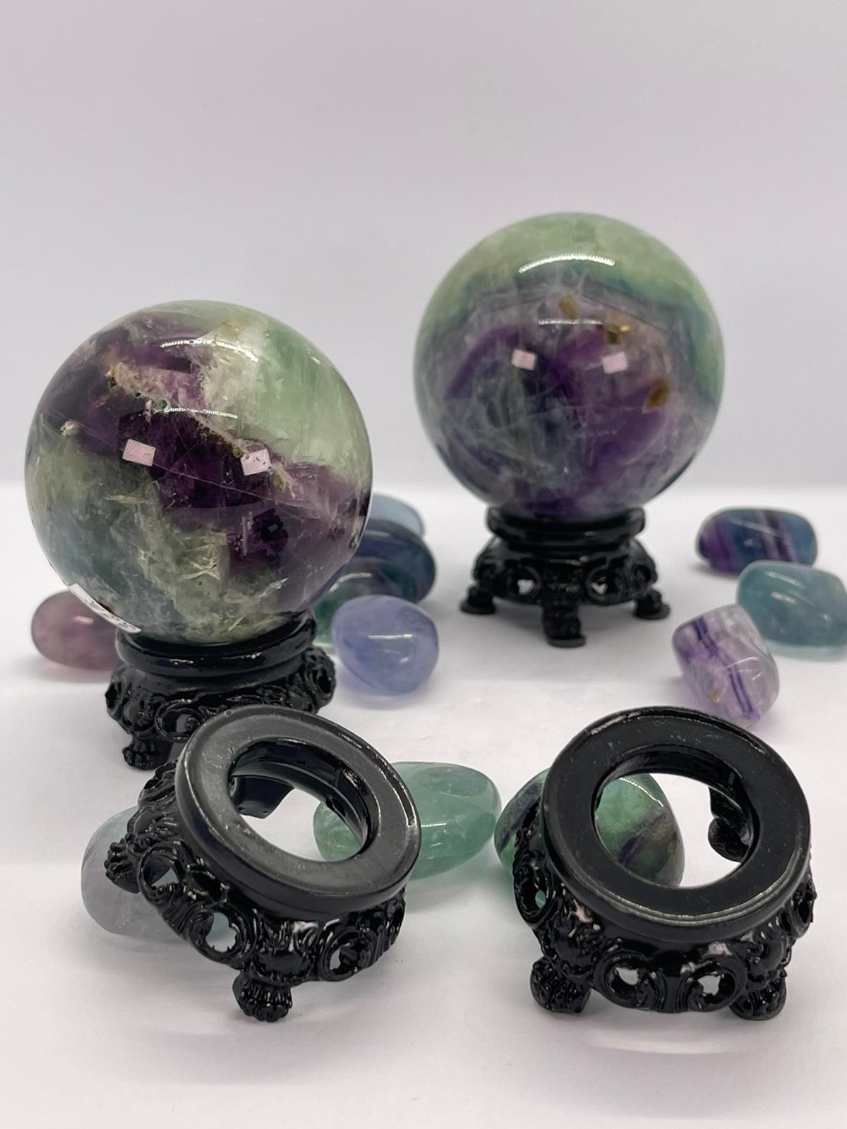 Black Sphere Stand- small