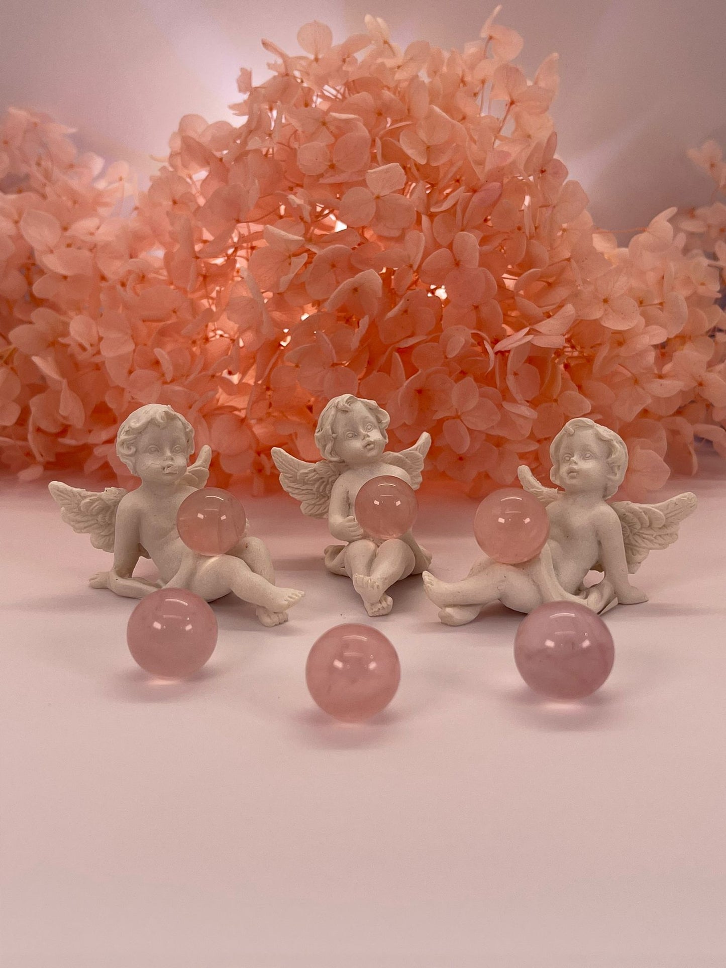 Rose Quartz Sphere 6g