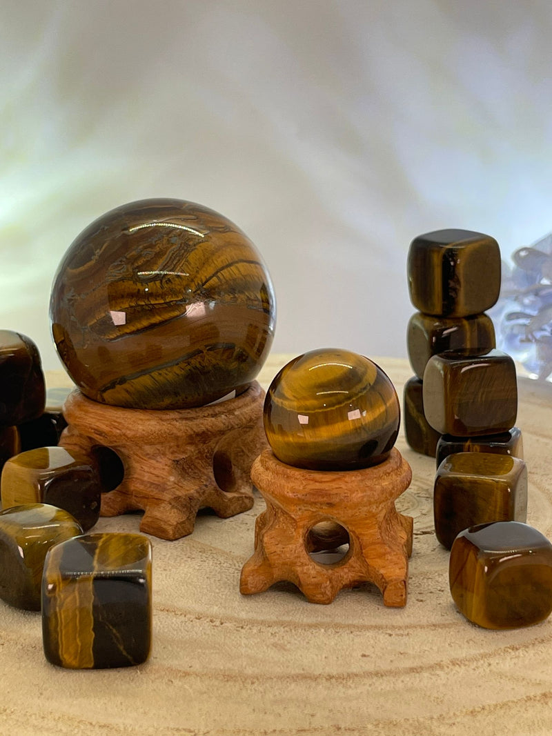 Wooden Sphere Stand MEDIUM