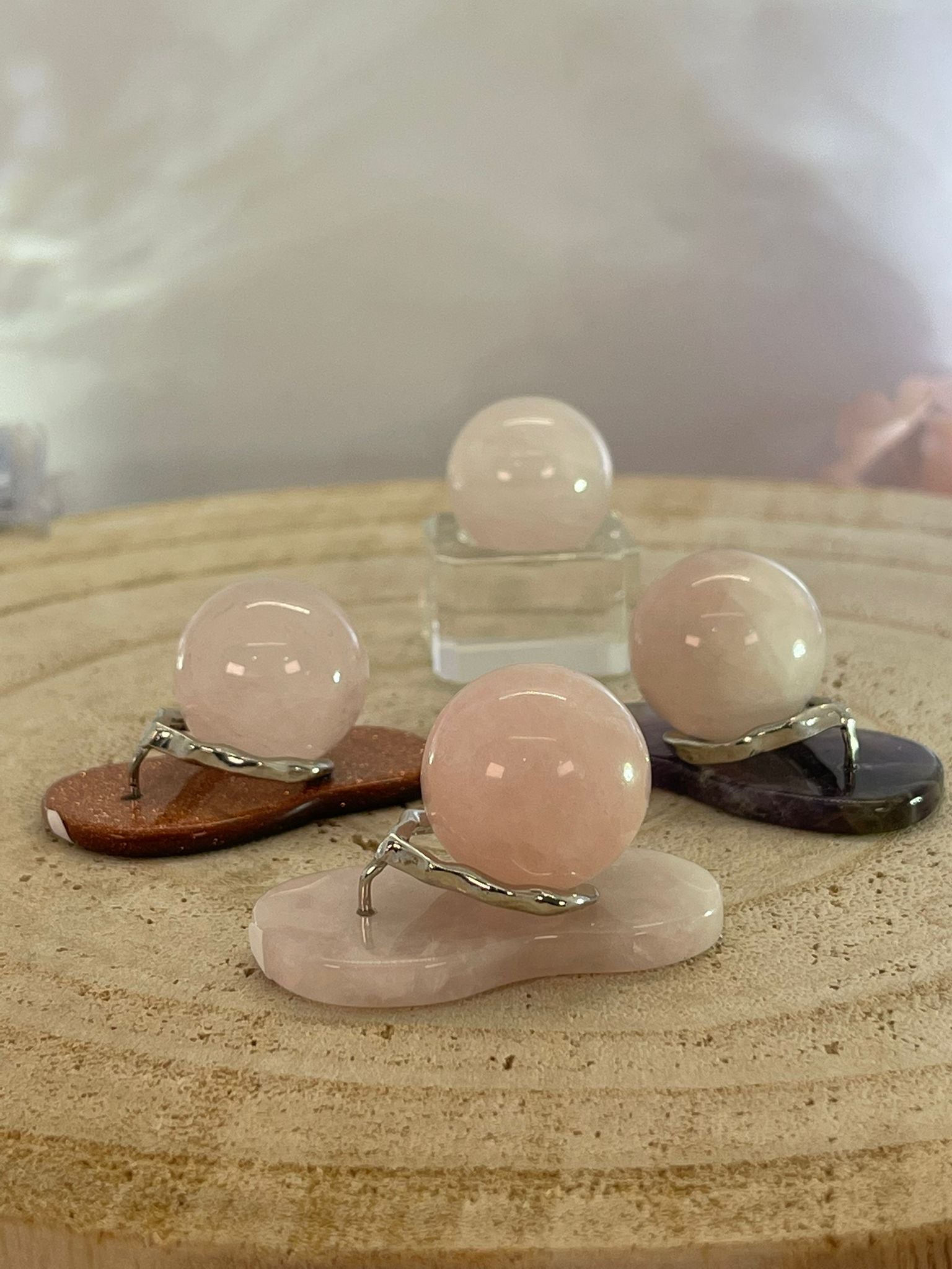 Rose Quartz Mini sphere