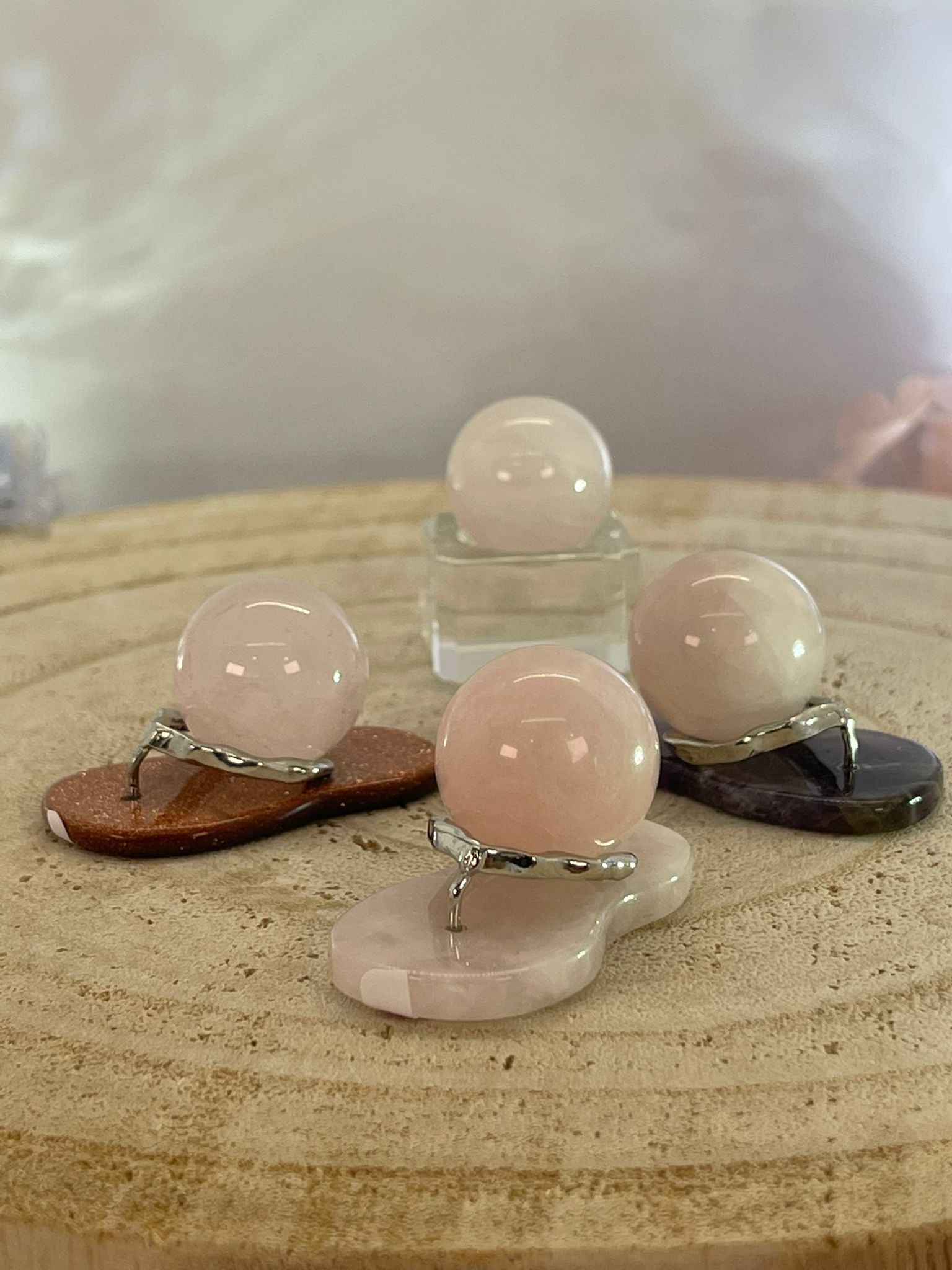 Rose Quartz Mini sphere