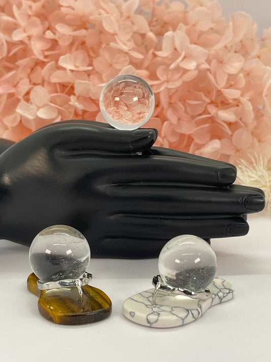 Clear Quartz Sphere S