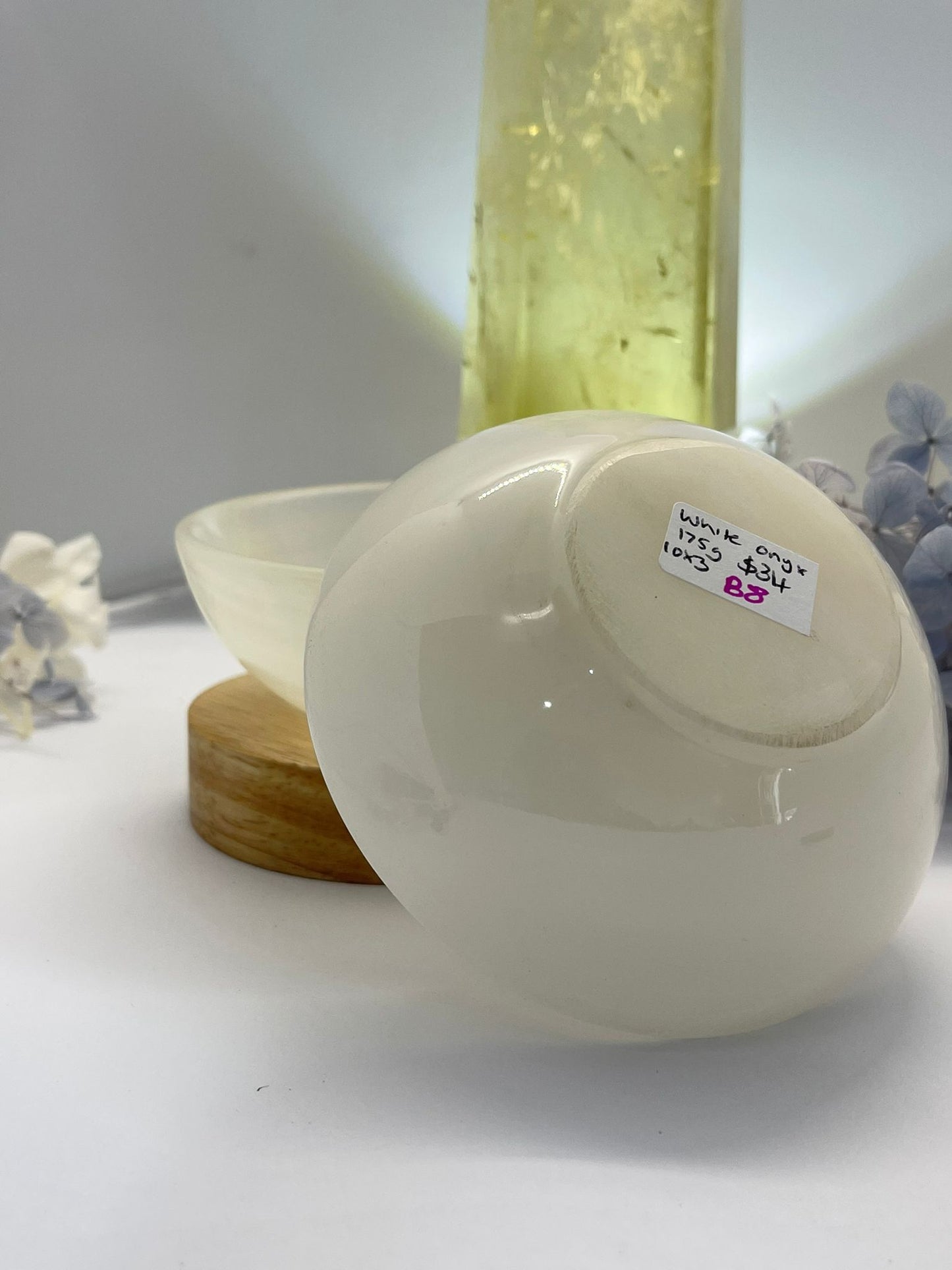 White Onyx Bowls 185g