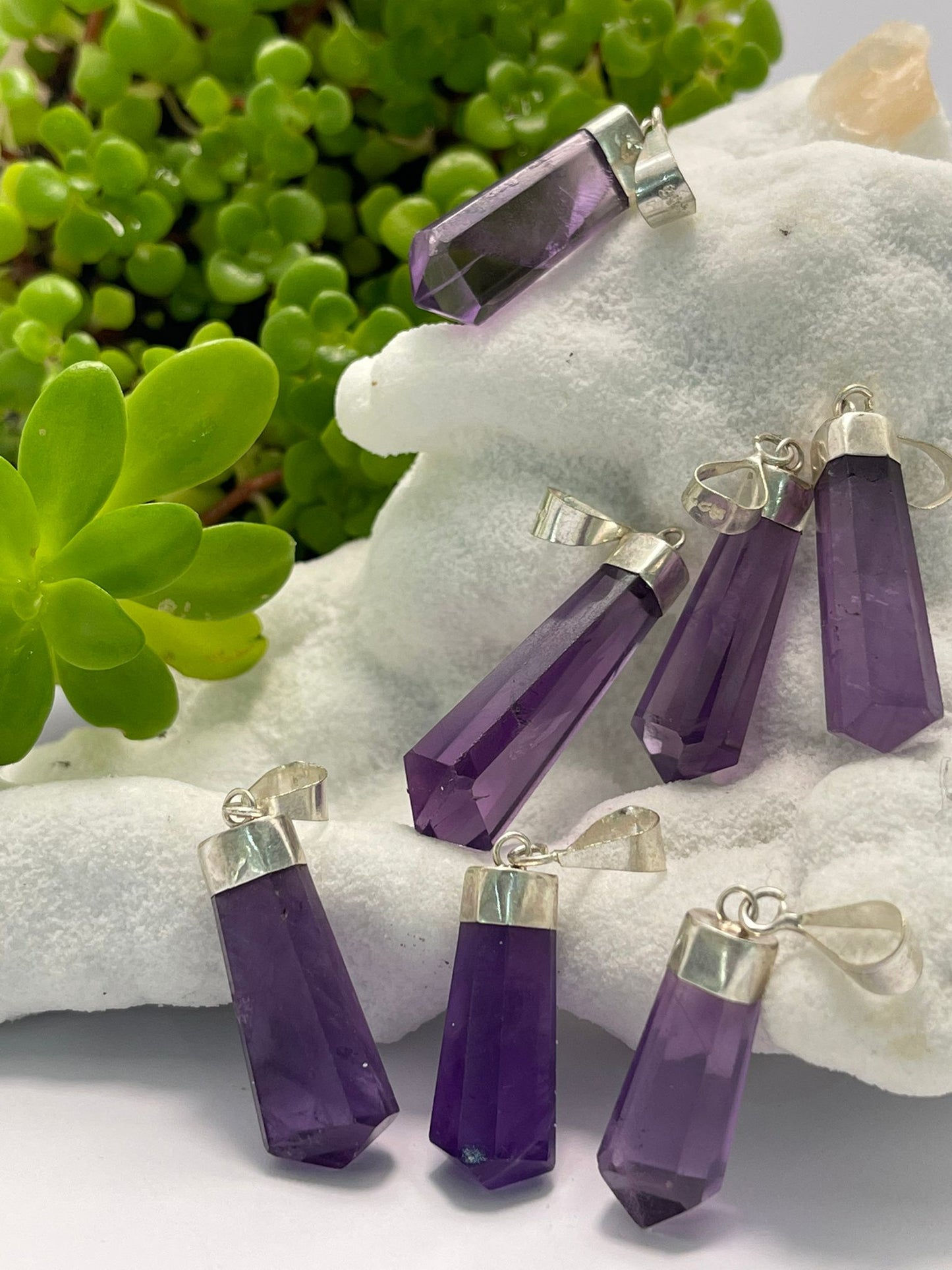 Amethyst Pendants