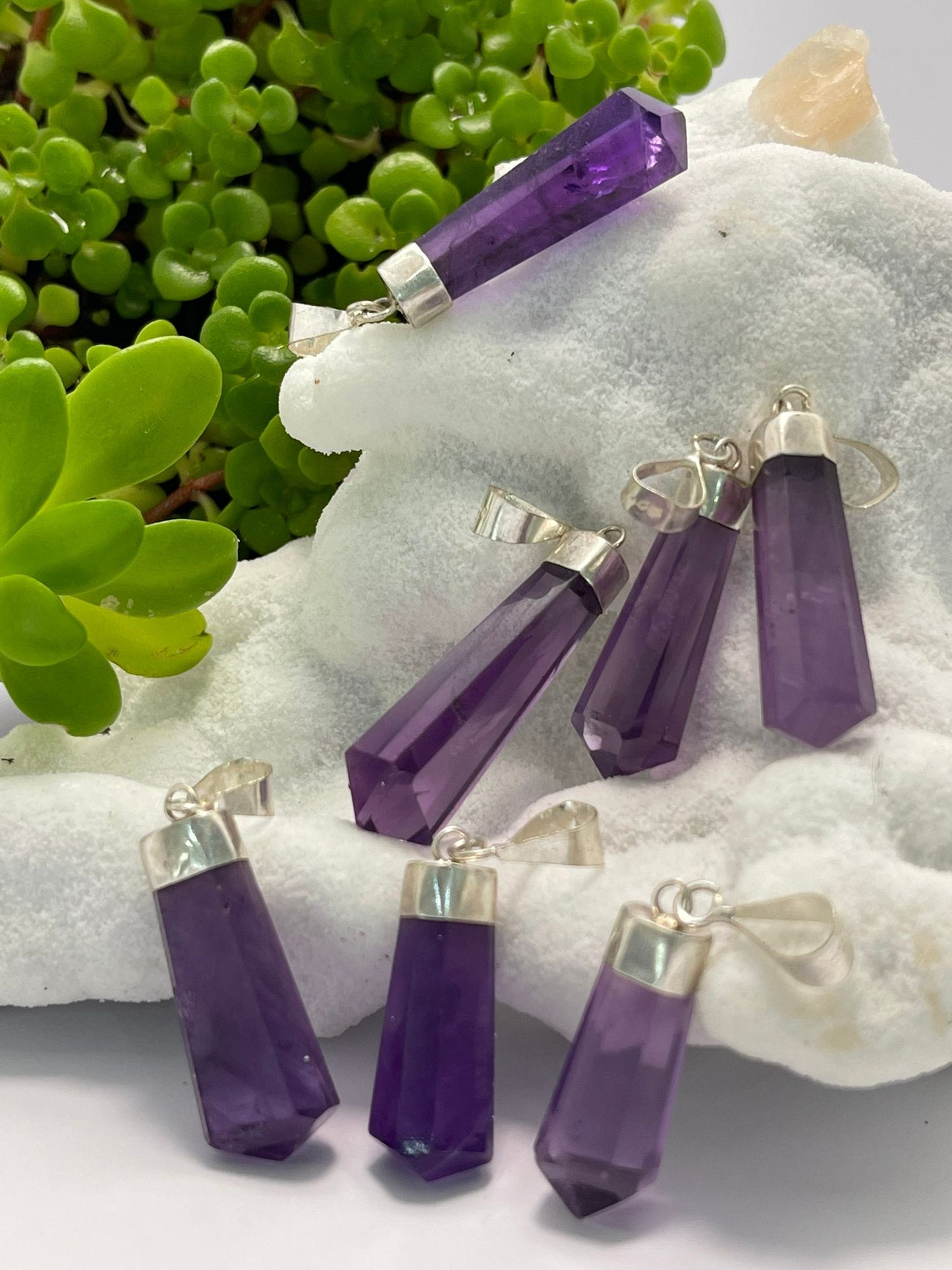 Amethyst Pendants