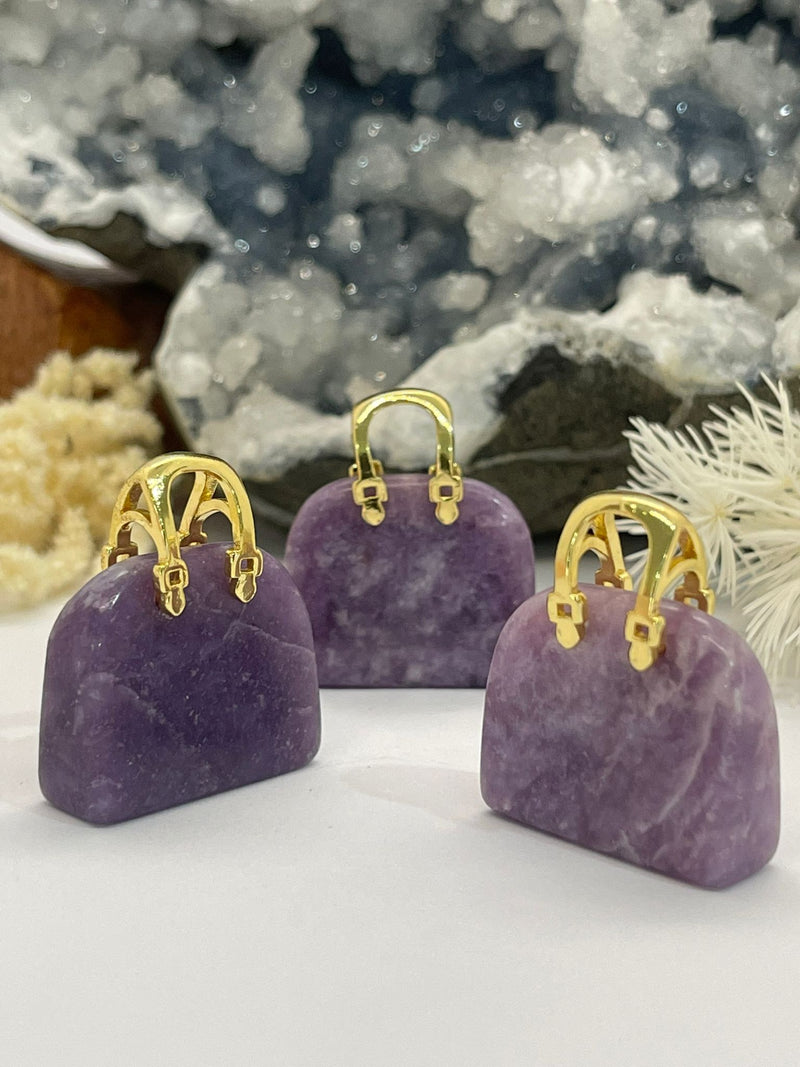 Lepidolite -  Mini Handbag