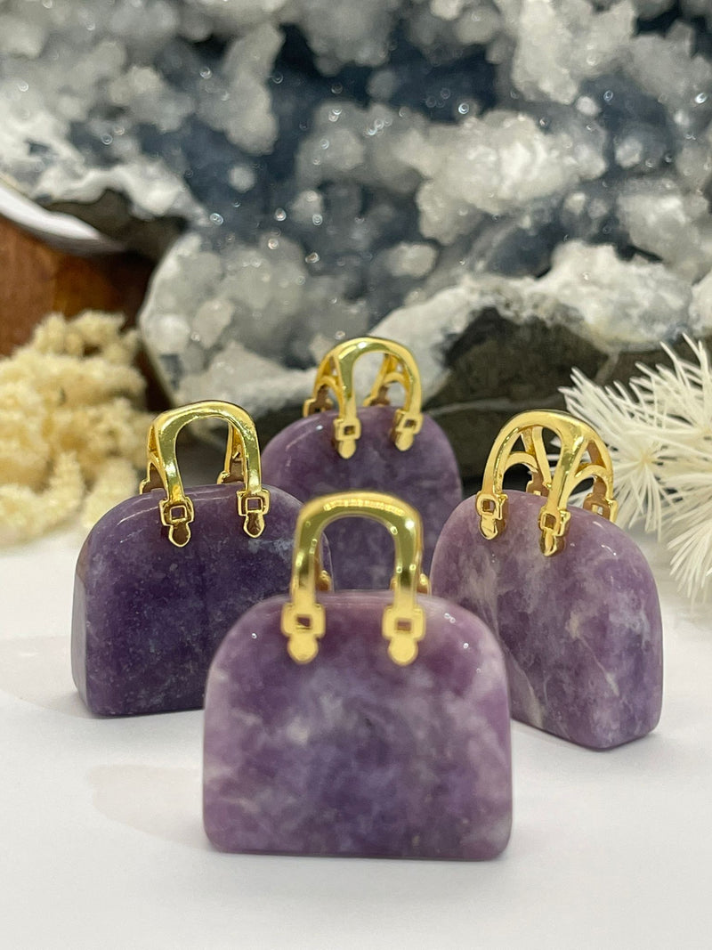 Lepidolite -  Mini Handbag