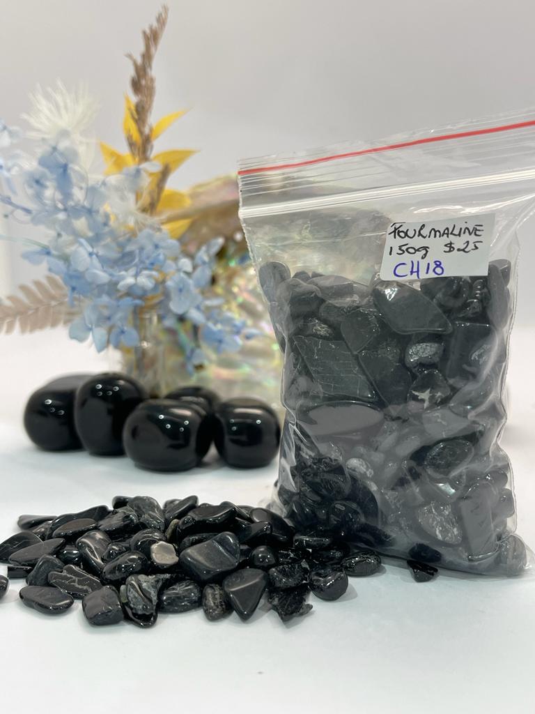 Black Tourmaline ~ Chips Bag 150g