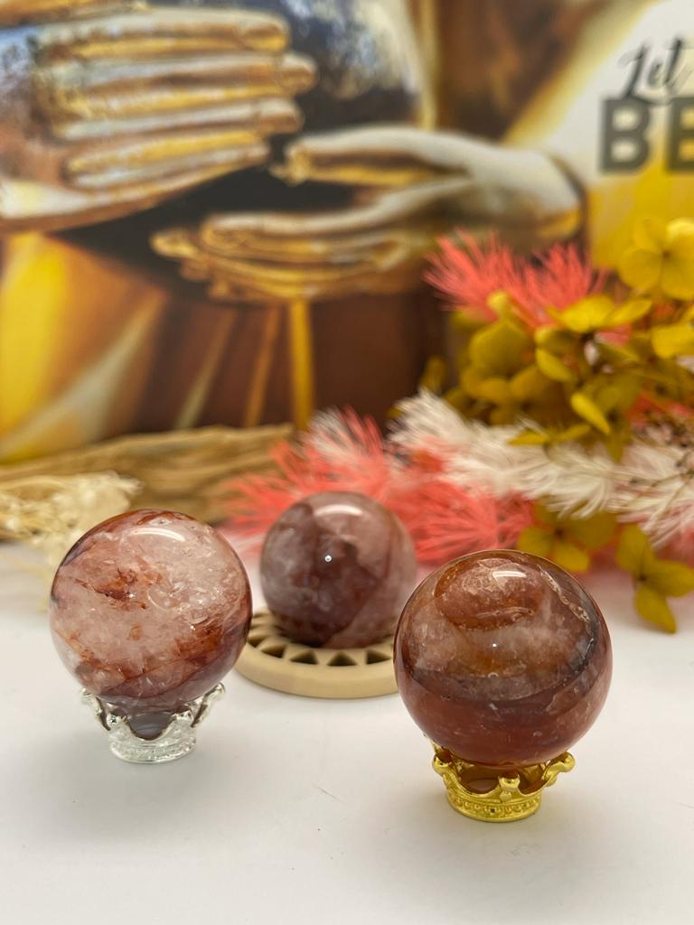 Fire Quartz Sphere XS