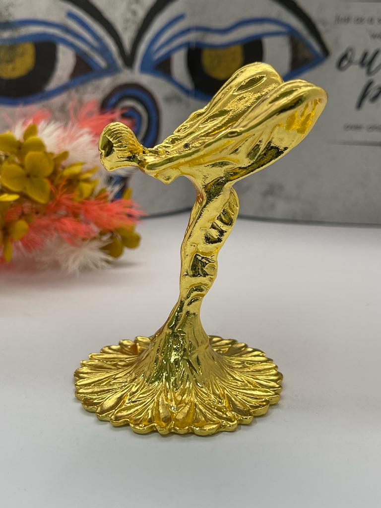 Flying Lady Sphere Stand Gold