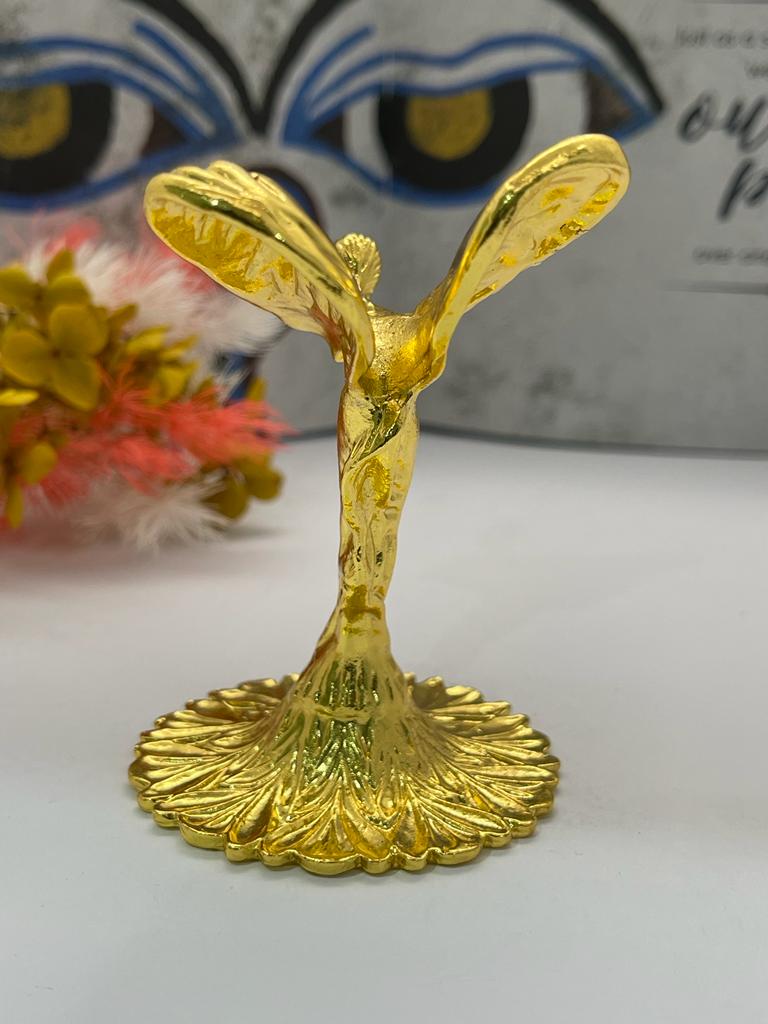 Flying Lady Sphere Stand Gold