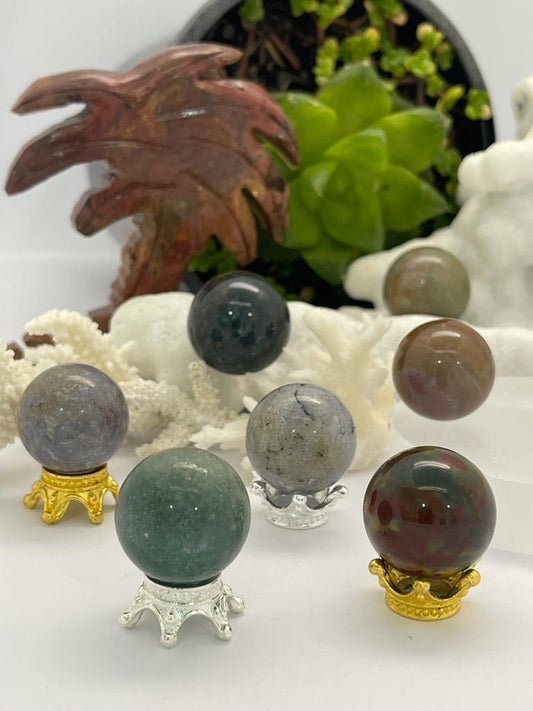 Ocean Jasper Sphere | Small