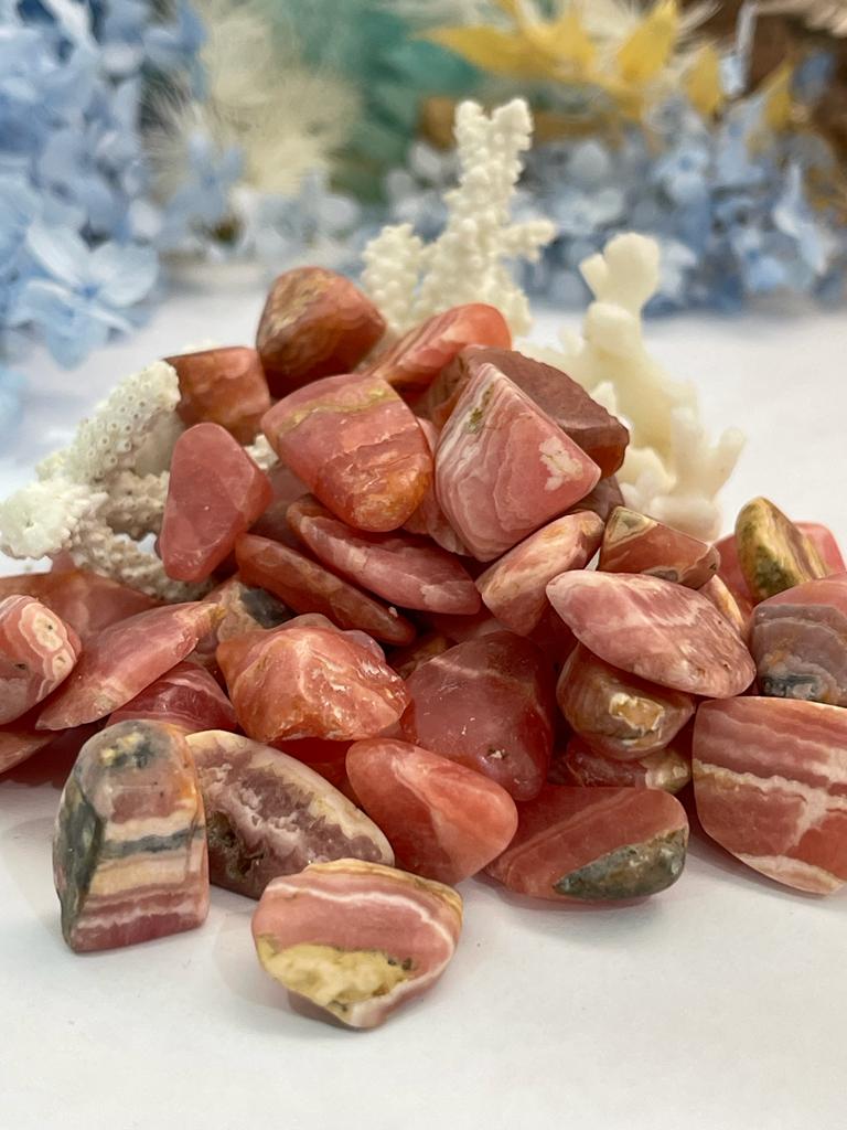 Rhodochrosite Chips Bag 150g