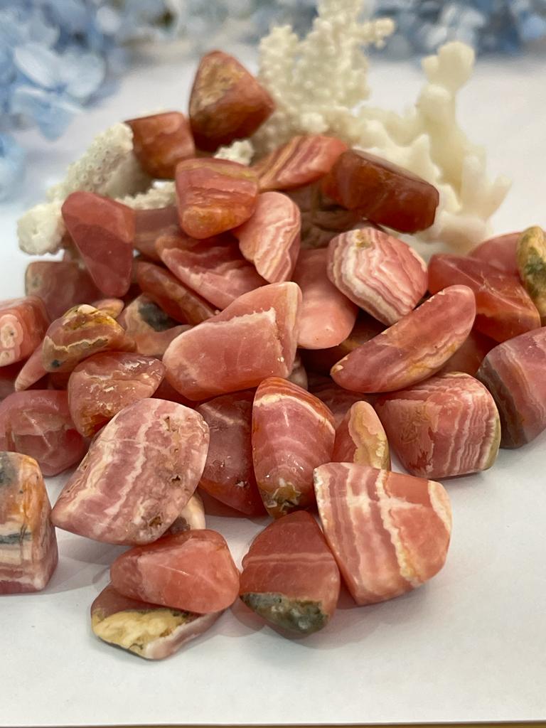 Rhodochrosite Chips Bag 150g