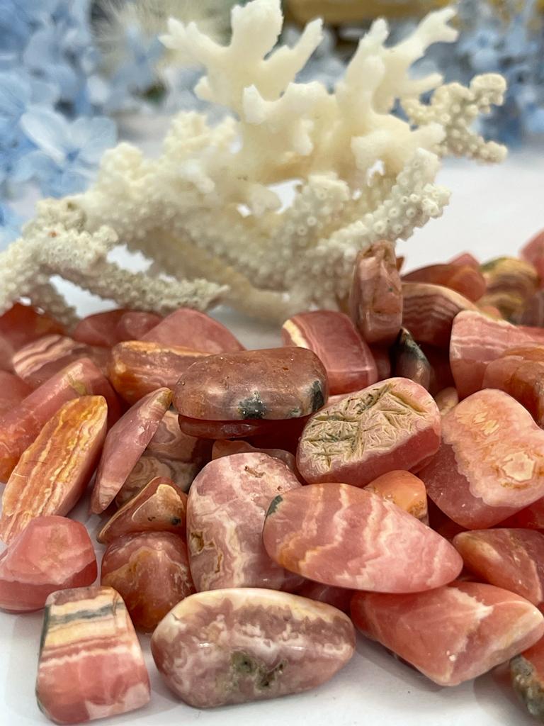 Rhodochrosite Chips Bag 150g
