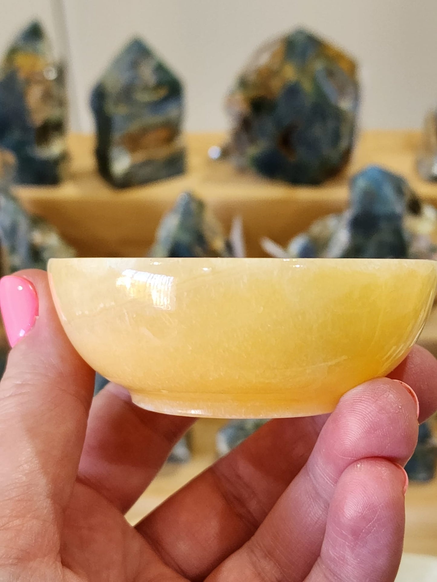 Orange Calcite Bowls 130g
