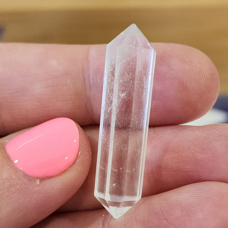 Clear Quartz Double Terminated Point