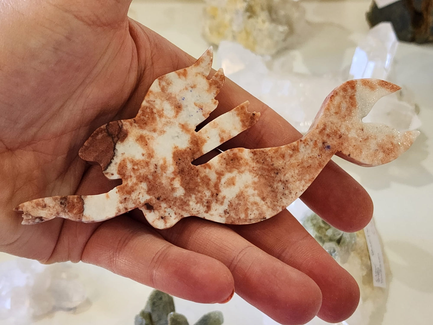 Strawberry Jasper Mermaid